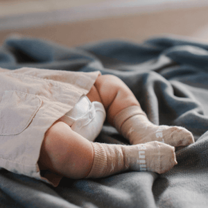 merino wool baby socks beige neutral nz aus