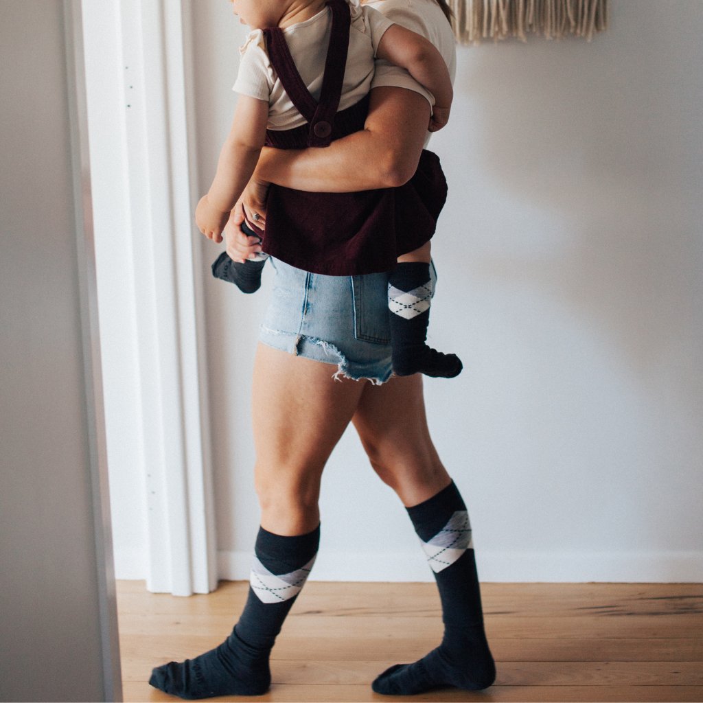 Merino Wool Women's Knee High Socks