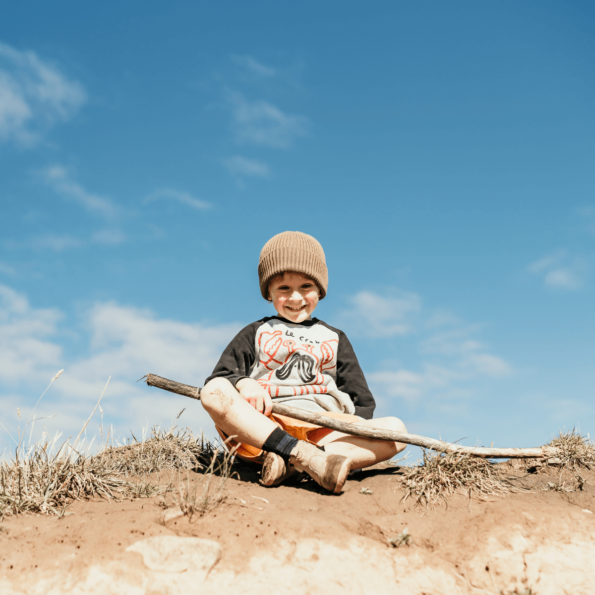 merino wool child crew socks black and blue buffalo pattern nz