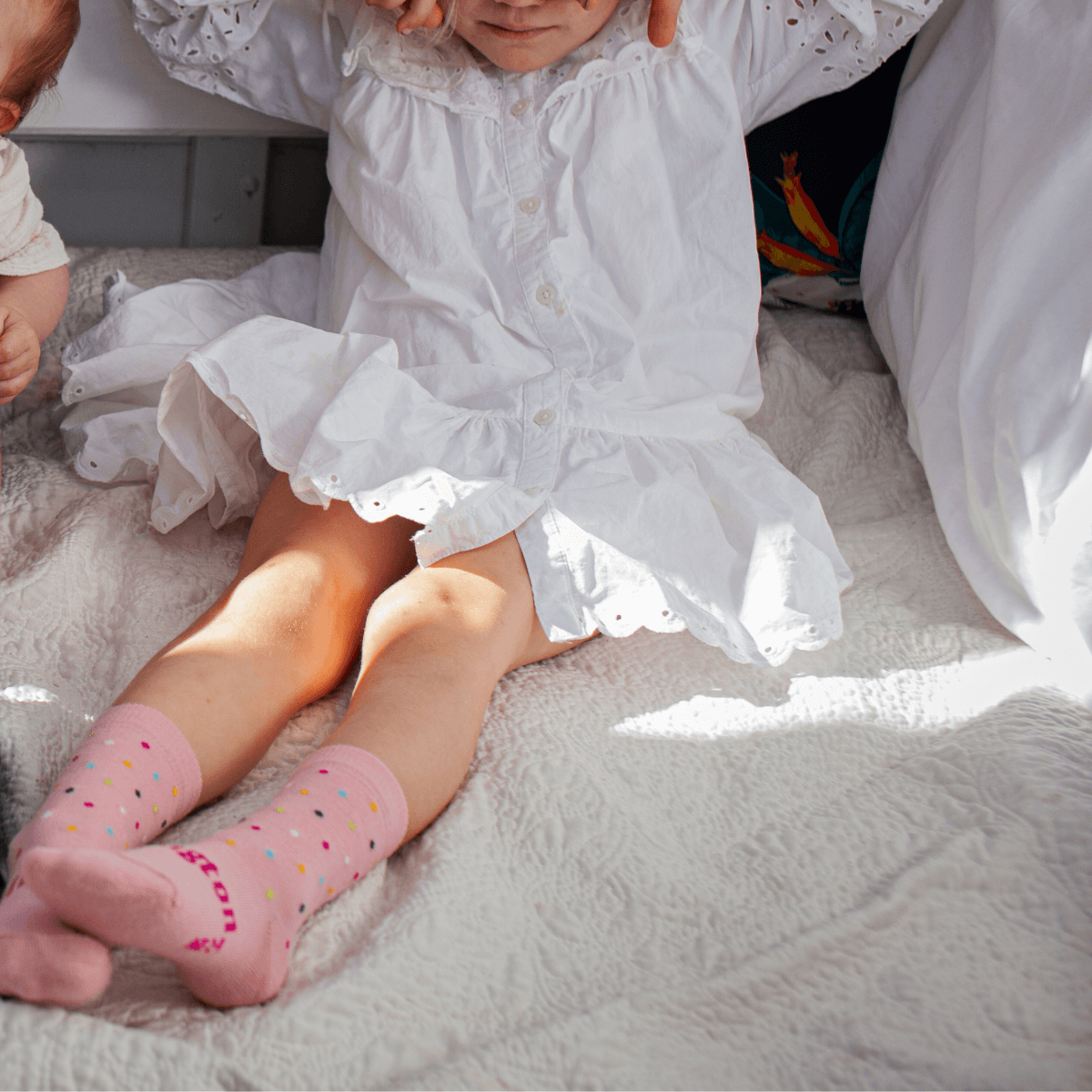 Merino Wool Crew Socks | CHILD | Hundreds & Thousands